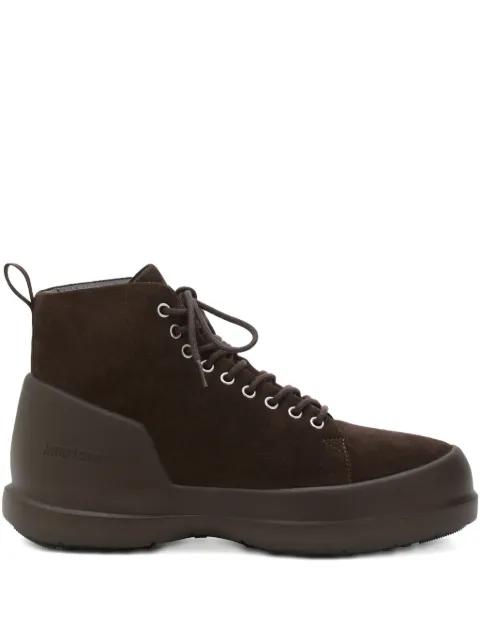 lace-up hiking boots by MOON BOOT