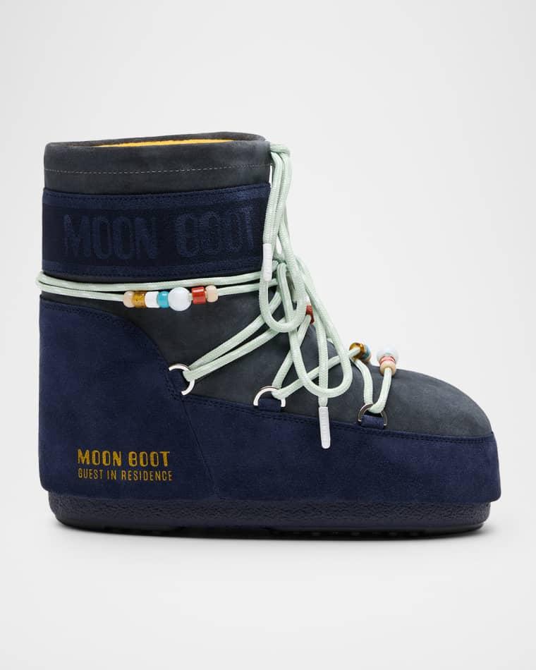 x Guest in Residence Icon Suede Low Snow Boots by MOON BOOT