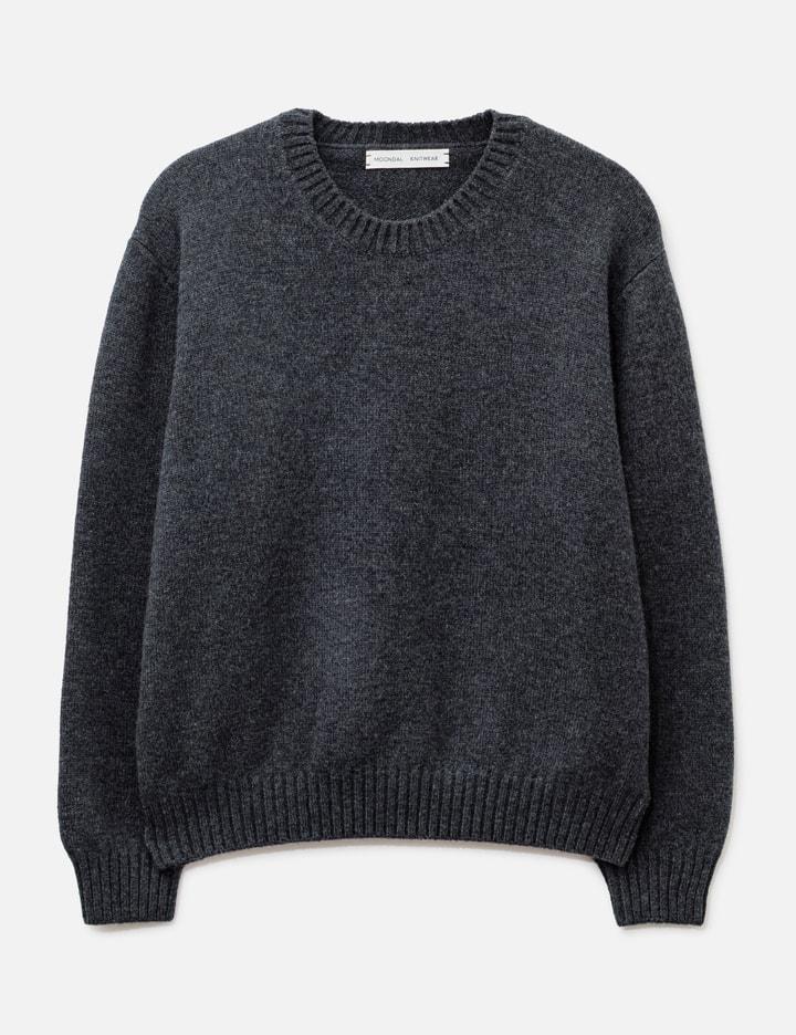 24 Classic Round Knit In Charcoal by MOONDAL