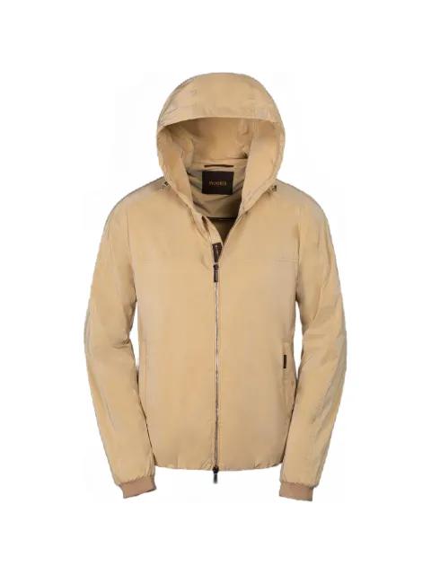 Albori hoodied zip jacket by MOORER