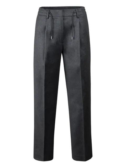 Antonia-Lxw drawstring pleated trousers by MOORER