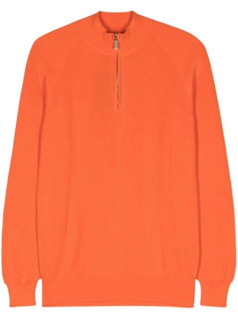 Basoli ribbed cotton jumper by MOORER