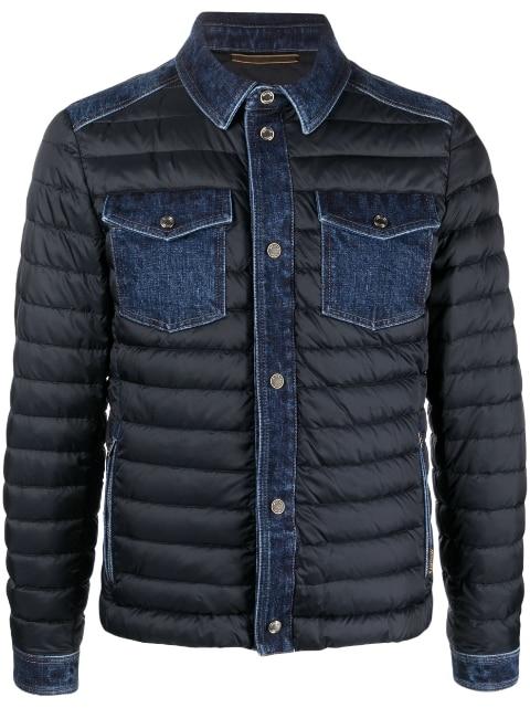 Crespi padded shirt jacket by MOORER
