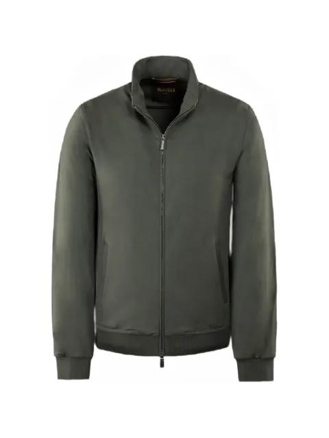 Crispinfeloa welt-pocket zipped sweatshirt by MOORER