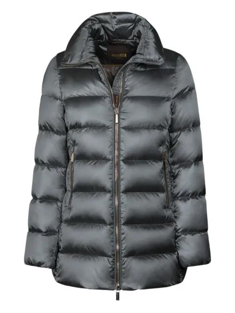 Dorado-Hc zip-up quilted coat by MOORER