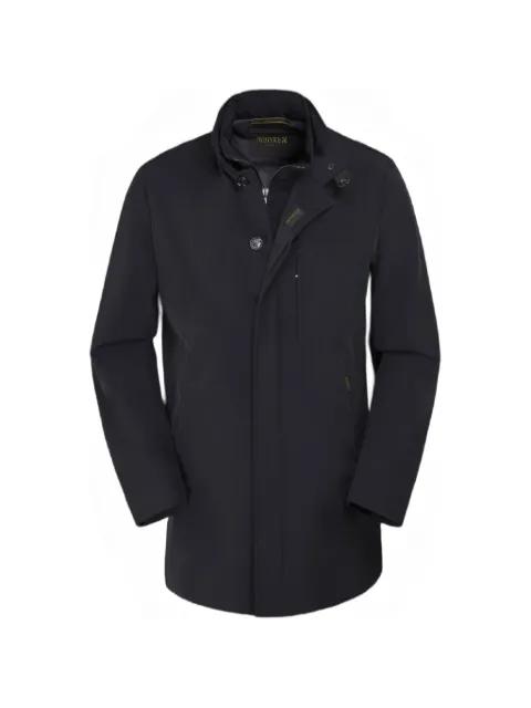 Edgar-Kr button-fastening coat by MOORER