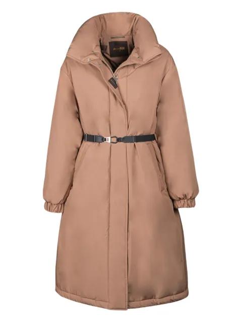 Eneida-Stp belted padded coat by MOORER