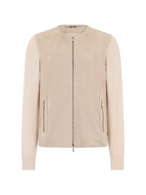 Erica zip-up cardigan by MOORER