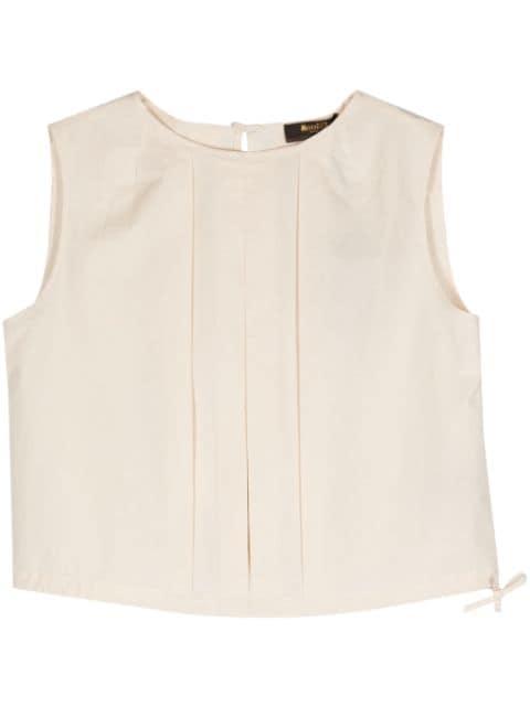 Ervisa-WFC pleated tank top by MOORER