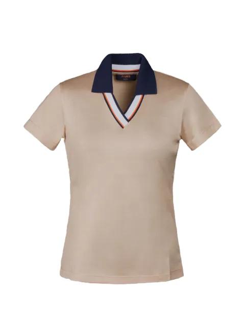 Esker-Jcg V-neck polo shirt by MOORER