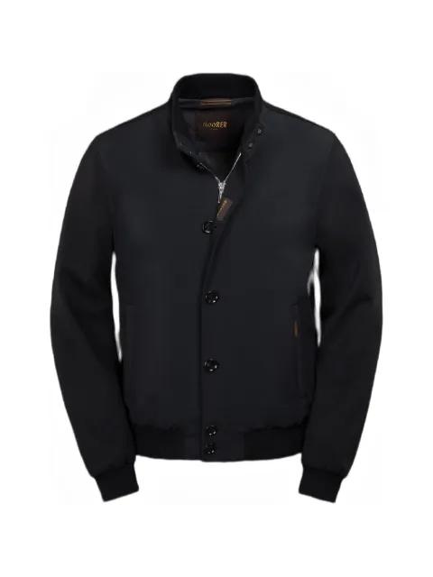 FIDANI-JKR buttoned bomber jacket by MOORER