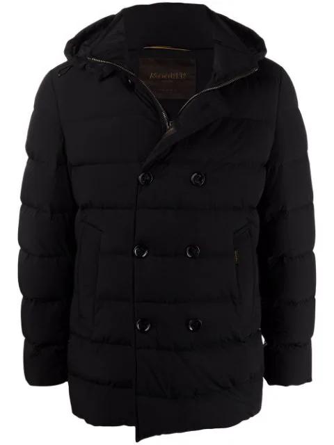 Florio double-breasted padded coat by MOORER