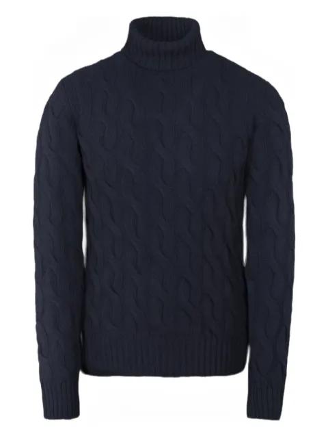 GORDON-WS3 cable-knit turtleneck sweater by MOORER