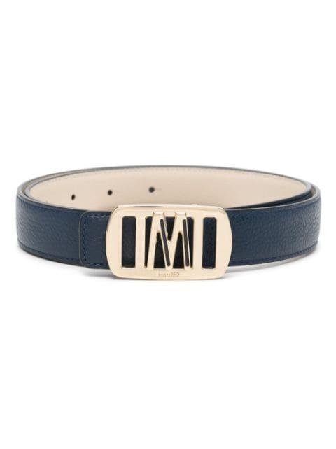 Hepsie leather belt by MOORER