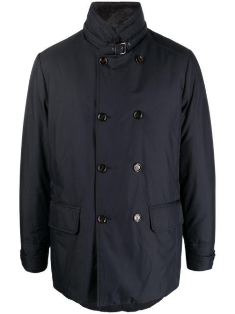 Kurt-GF double-breasted padded coat by MOORER