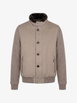 Levion-B5L faux-fur collar jacket by MOORER Levion-B5L faux-fur collar jacket by MOORER