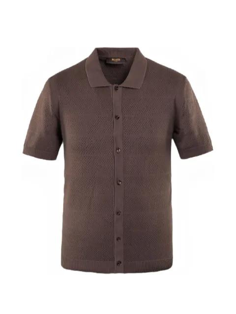 Lucius-CT12 button-front shirt by MOORER