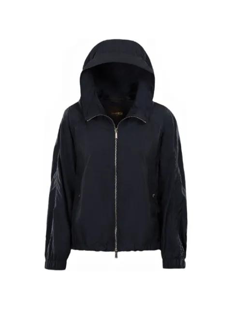 Lumina hoodied drawcord-hem jacket by MOORER