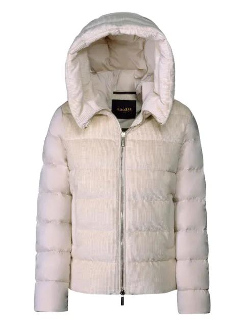 Nitya-Lvo hoodied corduroy jacket by MOORER