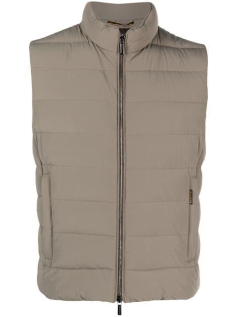 Oliver-KN padded gilet by MOORER