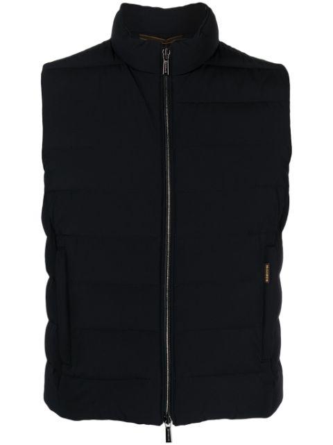 Oliver-KN padded gilet by MOORER