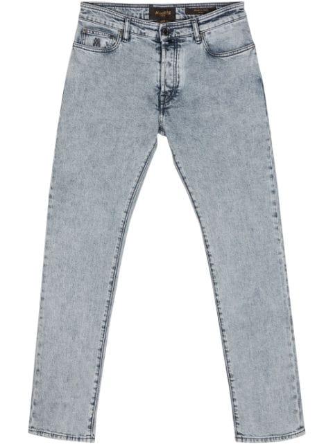 Pavel tapered-leg jeans by MOORER