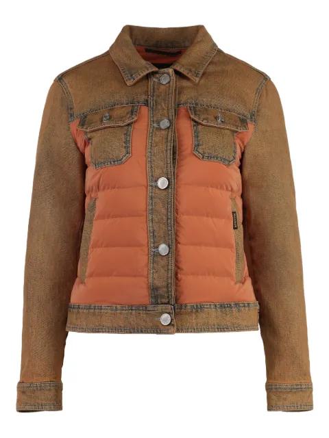 Petunia padded-panel denim jacket by MOORER