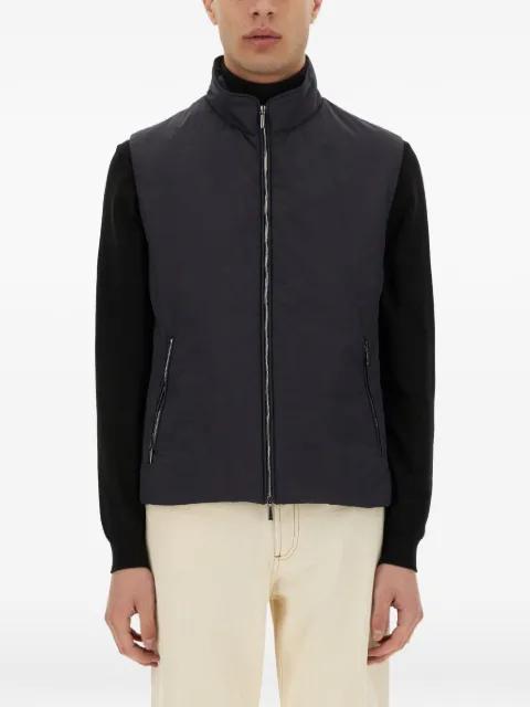 Senio-Skt zip-up gilet by MOORER