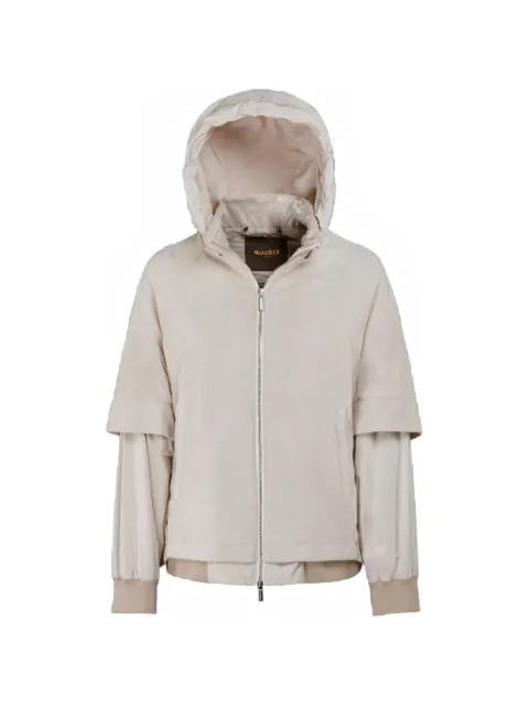Talitha-STP hoodied jacket by MOORER