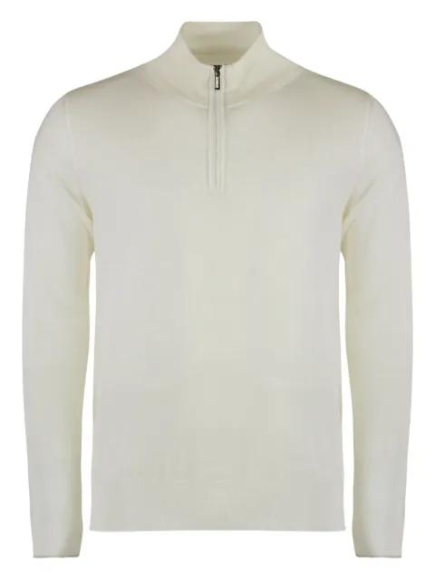 Terni virgin-wool half-zip sweater by MOORER