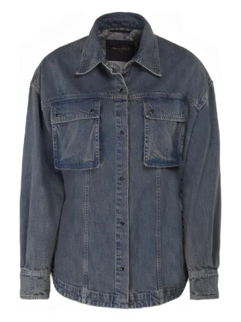 Teti-01A double-pocket denim shirt by MOORER
