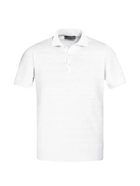 Vinal-Mag button-fastening short-sleeve polo shirt by MOORER