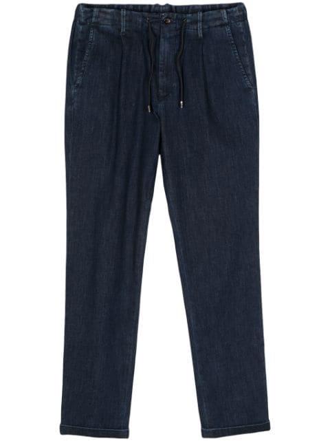 Wilton drawstring-waistband jeans by MOORER