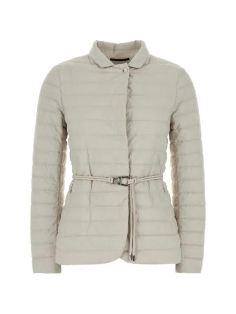 belted jacket by MOORER