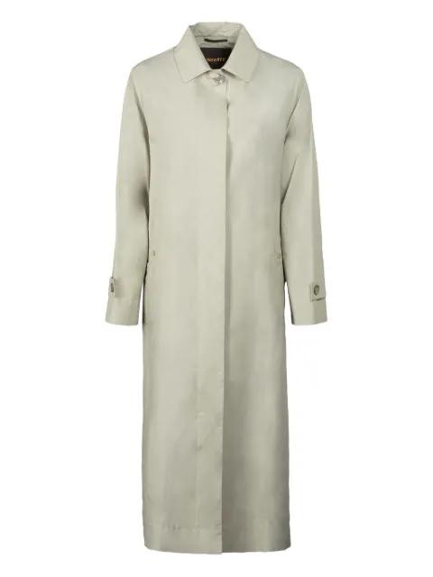 button-down trench coat by MOORER