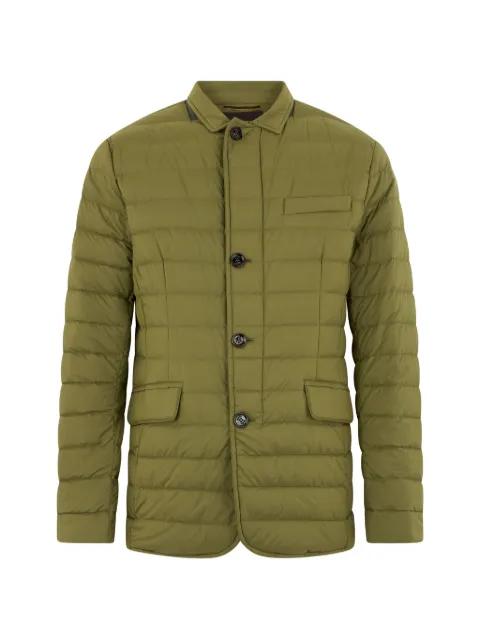 button-fastening padded jacket by MOORER