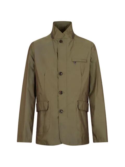 button-front pocket jacket by MOORER