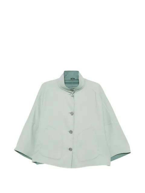 button wool jacket by MOORER