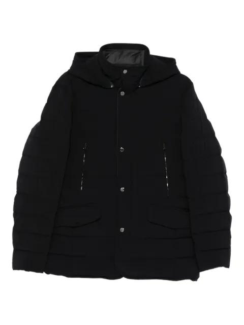 buttoned quilted padded jacket by MOORER