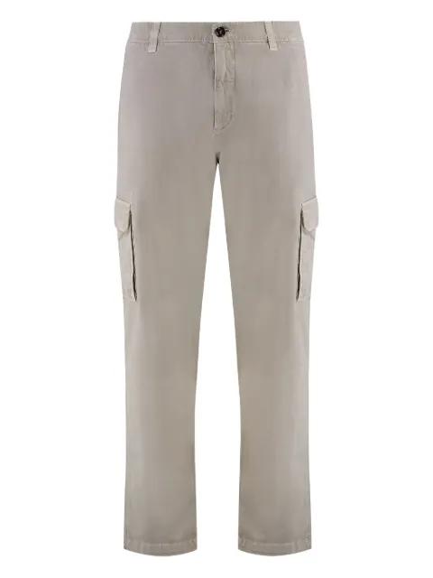 cargo-pocket trousers by MOORER
