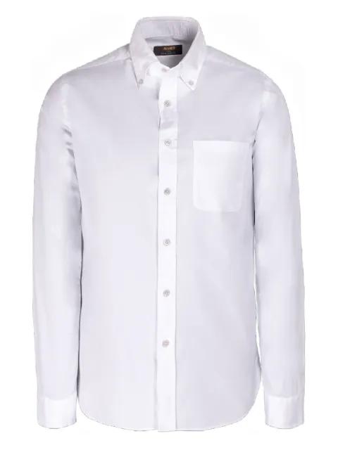 chest-pocket button-down shirt by MOORER