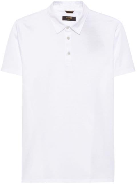 cotton polo shirt by MOORER