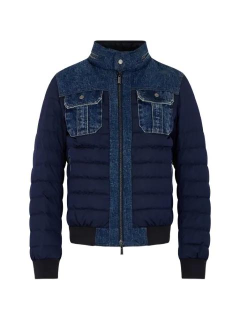denim padded jacket by MOORER
