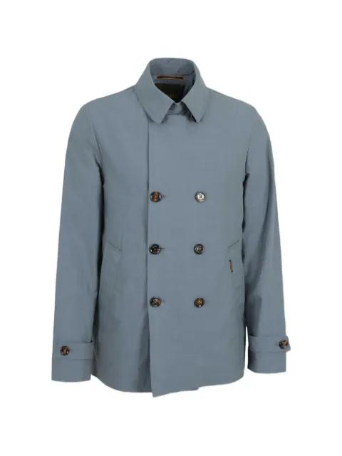 double-breasted coat by MOORER