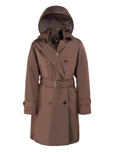 double-breasted trench coat by MOORER