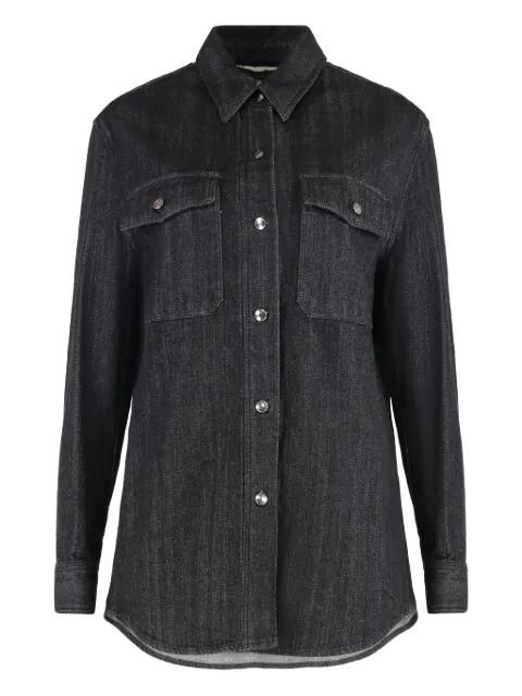 double-pocket denim shirt by MOORER