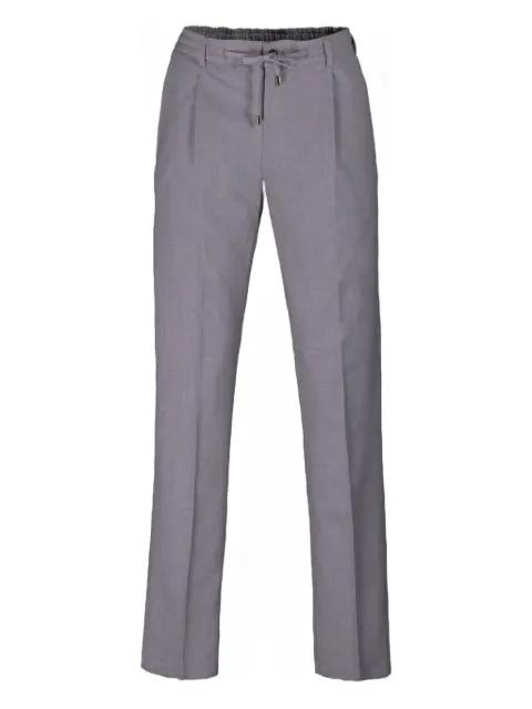 drawstring straight-leg trousers by MOORER