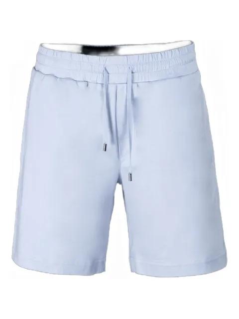 drawstring track shorts by MOORER