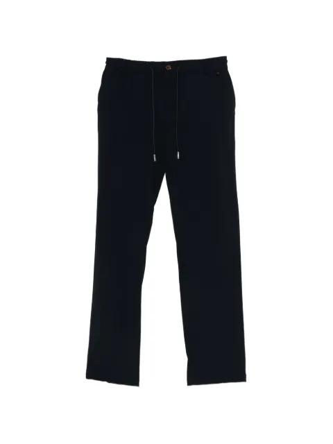 drawstring-waist trousers by MOORER
