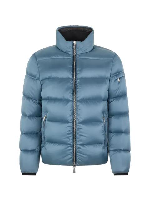 funnel-neck padded jacket by MOORER